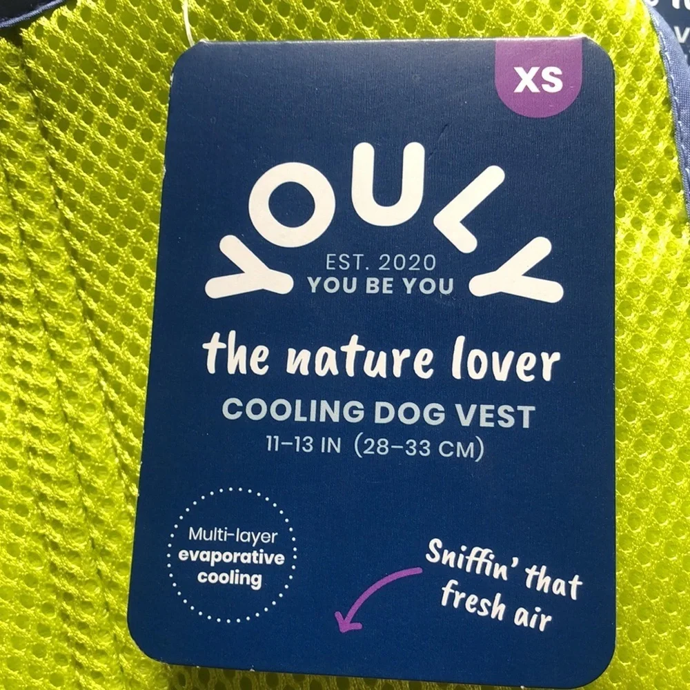 NWT Youly cooling dog vest XS